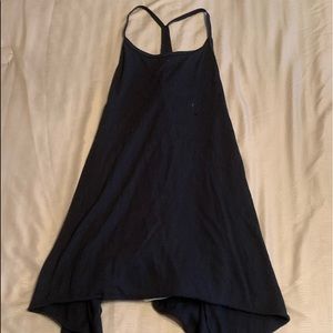 Basic flowey tank top, navy blue